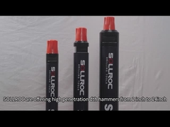 खनन और निर्माण के लिए ब्लैक कलर डाउन द होल हैमर डीएचडी