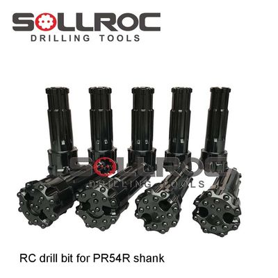 खनन और जल कुएं ड्रिलिंग के लिए डीटीएच आरसी ड्रिल बिट 76-203 मिमी