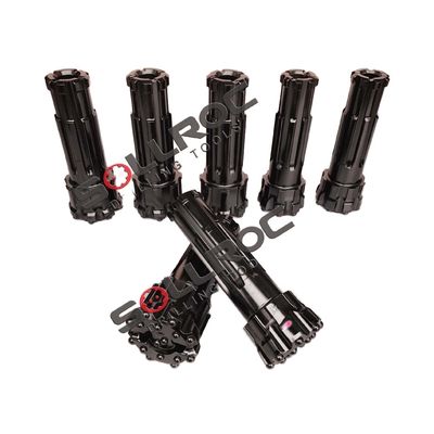 SOLLROC 5 इंच SRC543 कार्बराइज्ड स्टील हाई ड्यूरेबिलिटी RC ड्रिल बिट फ्लैट, उत्तल, अवतल फेस के साथ