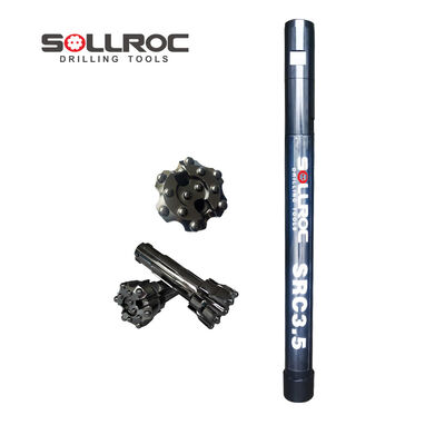 3.5 इंच रिवर्स सर्कुलेशन आरसी हथौड़ा कठोर धातु निर्माण के साथ अधिकतम सामग्री वसूली के लिए