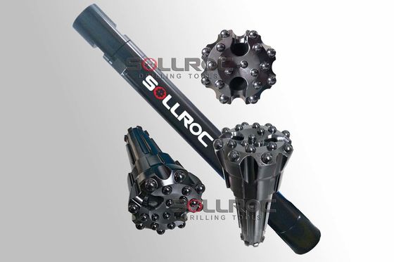 रिवर्स सर्कुलेशन ड्रिलिंग के लिए 84mm-152mm होल डायमीटर आरसी हैमर