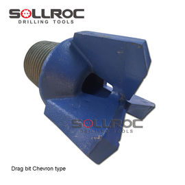 लगातार प्रदर्शन और स्थायित्व के लिए काली मिश्र धातु स्टील शेवरॉन बिट फोर्ज किया